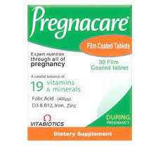 PREGNACARE 30 F.C. TABS