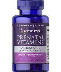 PRENATAL VITAMINS 100 CAPLETS (ILLEGAL IMPORT)