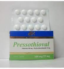 PRESSOTHIOVAL 160/25MG 14 F.C.TAB