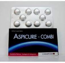 ASPICURE-COMBI 10 F.C. TABS