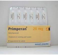 PRIMPERAN 20MG 6 ADULT SUPP