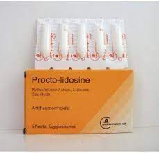 PROCTOLIDOSINE 5 SUPP