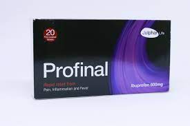 PROFINAL 600MG 20 TAB