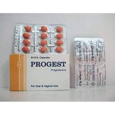 PROGEST 100MG 24 ORAL/VAGINAL CAPS