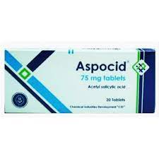 ASPOCID 75MG 20 TAB