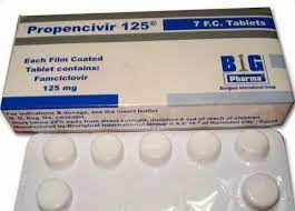 PROPENCIVIR 250MG 7 F.C. TAB