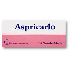 ASPRICARLO 81MG 30 CHEWABLE TABS