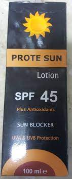 PROTE SUN SPF 45 TOPICAL LOTION 100 ML