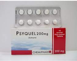 PSYQUEL 200MG 10 SCORED F.C TAB