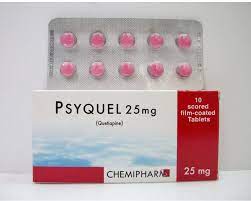 PSYQUEL 25MG 10 F.C.TAB