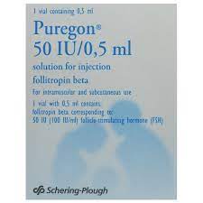 PUREGON 50 I.U./0.5ML VIAL