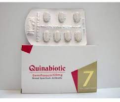 QUINABIOTIC 320MG 7 F.C. TABS