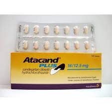 ATACAND PLUS 16/12.5 MG 14 TABS