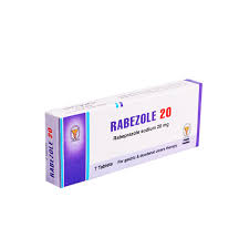 RABEZOLE 10MG 7 ENTERIC COATED TAB