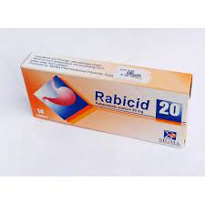 RABICID 20MG 14 ENTERIC COATED TAB