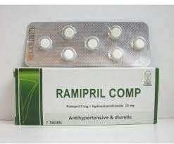 RAMIPRIL COMP 5/25 MG 7 TABS