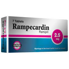 RAMPECARDIN 2.5 MG 7 TABS