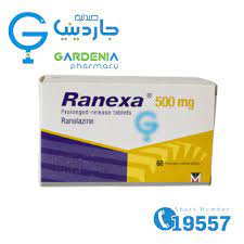 RANEXA 500 MG 60 PROLONGED R.TABS