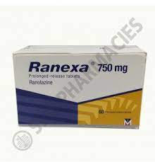 RANEXA 750 MG 60 PROLONGED R.TABS