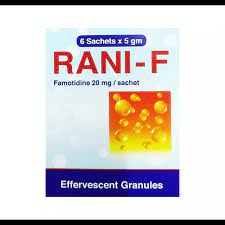 RANI-F 20MG 6 SACHETS