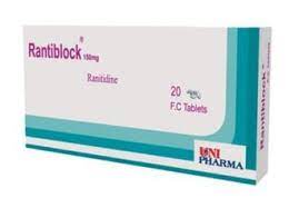 RANTIBLOCK 150MG 20 F.C. TABS. (CANCELLED)