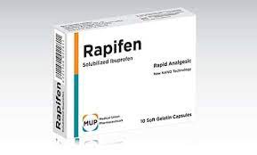 RAPIFEN 200MG 10 SOFT GELATIN CAPS