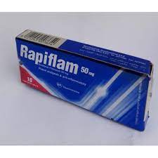 RAPIFLAM 50MG 10 ENTERIC COATED TAB