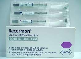 RECORMON 5000 I.U. 6 PREF. SYRINGES