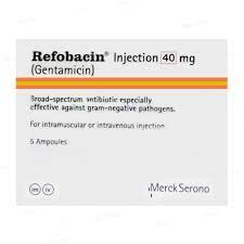 REFOBACIN 40MG 3 AMP