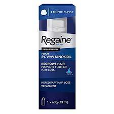 REGAINE 5 % TOPICAL FOAM 73 ML