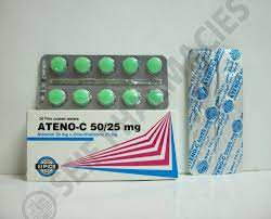 ATENO-C 50/25MG 20 TAB