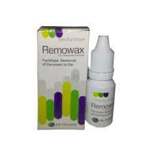 REMOWAX 5 % EAR DROPS 15 ML