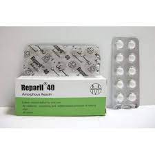 REPARIL 40 MG 40 ENTERIC COATED TABS