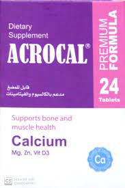 ACROCAL 24 CHEWABLE TABS