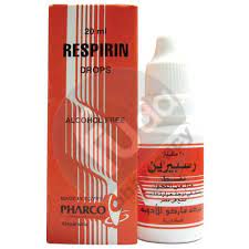 RESPIRIN 150MG/ML ORAL DROPS 20 ML