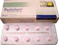 RESTOLAM 0.25 MG 20 TABS