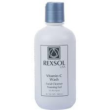 REXSOL VITAMIN-C WASH FACIAL CLEANSER FOAMING GEL 240 ML