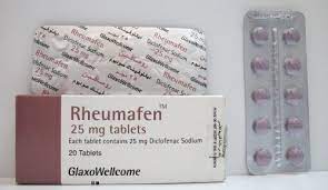 RHEUMAFEN 25MG 20 ENTERIC COATED TAB