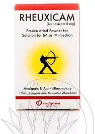 RHEUXICAM 8MG PD FOR I.M. / I.V. INJ. VIAL