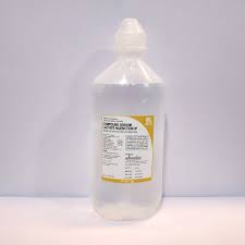 RINGER LACTATE (COMPOUND SODIUM LACTATE) (ALLMED) I.V. INF. 500 ML (RUBBER CAP)