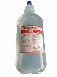 RINGER LACTATE (COMPOUND SODIUM LACTATE) (EL NILE) I.V. INF. 500 ML (RUBBER CAP)