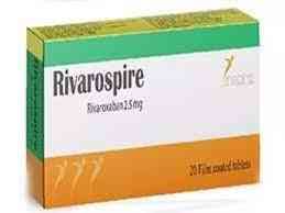 RIVAROSPIRE 2.5 MG 20 F.C.TABS