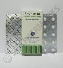 RIVO 100MG  20ENTERIC C.TABS