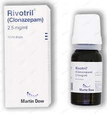 RIVOTRIL 2.5MG/ML ORAL DROPS 10ML