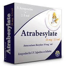 ATRABESYLATE 25 MG I.V. INJ. & INF. 5 AMPS