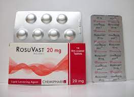 ROSUVASTATIN 20MG 14 F.C. TAB