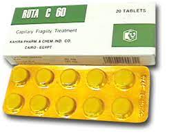 RUTA-C 60 MG 20 TABS