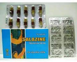 SALAZINE 500MG 30 CAPS