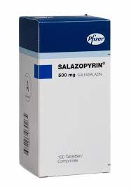 SALAZO-SULPH PYRINE 500MG 20 EN-TAB