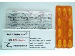 SALAZOPYRINE 500MG 20 EN-TAB